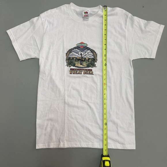 Lot of 3 Boulevard Brewing Co Unfiltered Wheat Beer Shirts Size M White Vintage - Picture 6 of 6